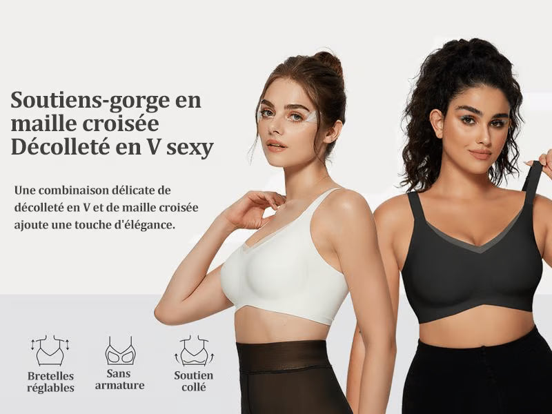 Confortia® - Le Soutien-gorge sans armatures pour un confort quotidien absolu