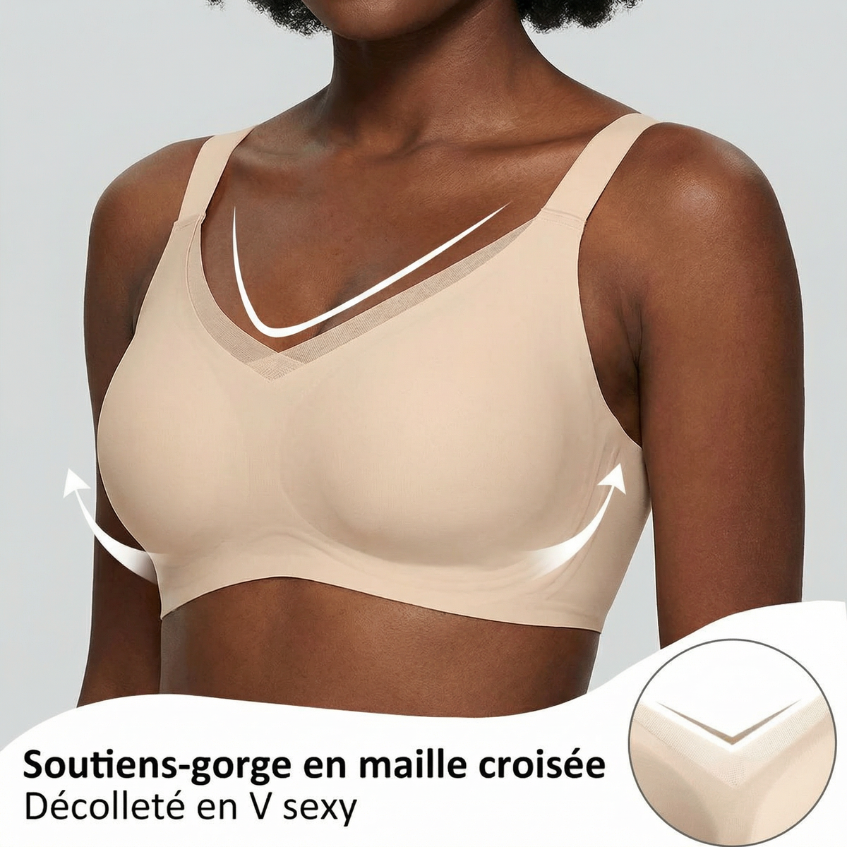 Confortia® - Le Soutien-gorge sans armatures pour un confort quotidien absolu