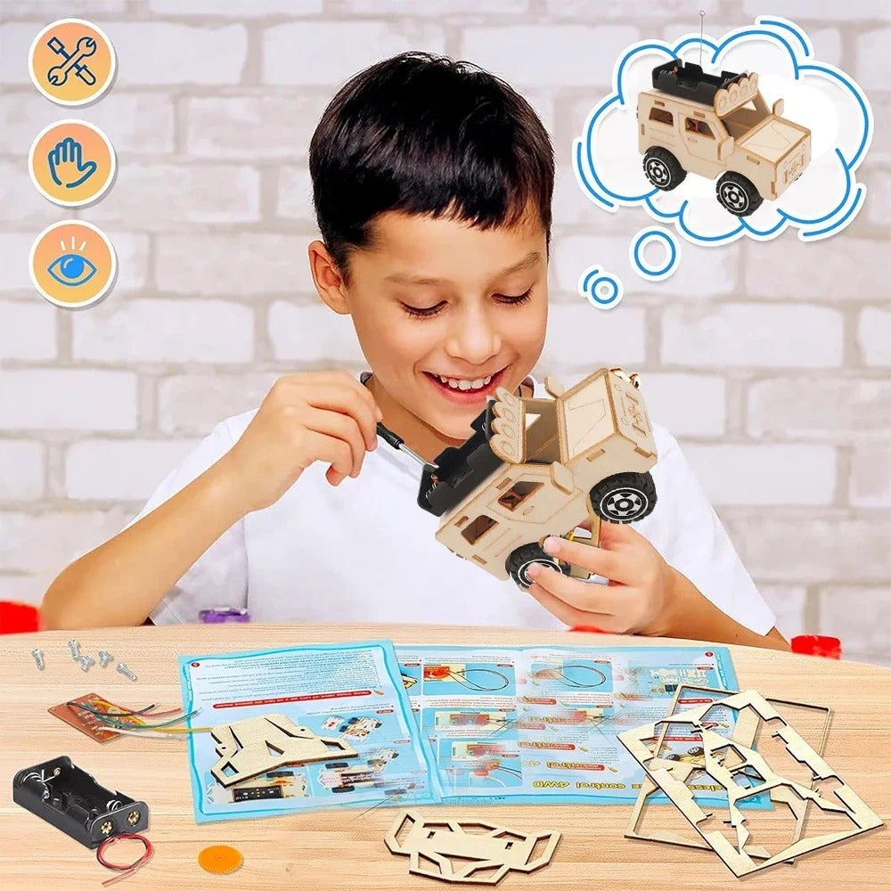 MecaKids 2.0 - Jouets de construction voitures électriques - 3 lots