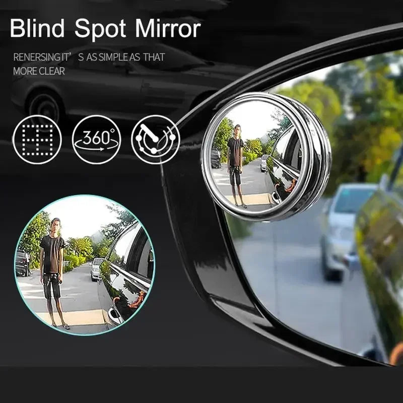Miroirs d’Angle Mort 360° – Sécurité et Vision Maximale (Lot de 2)